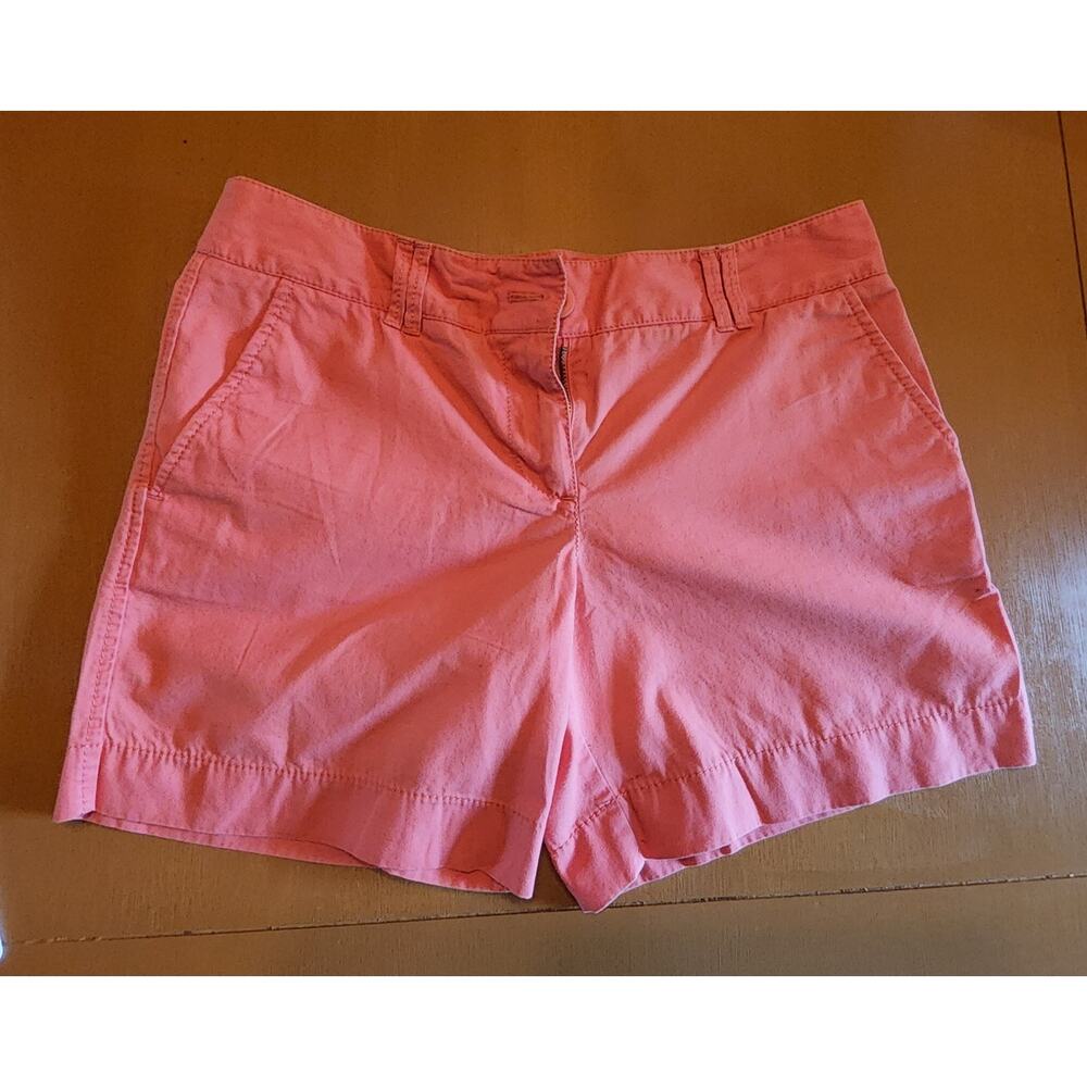 Ann Taylor Loft peachy pink shorts